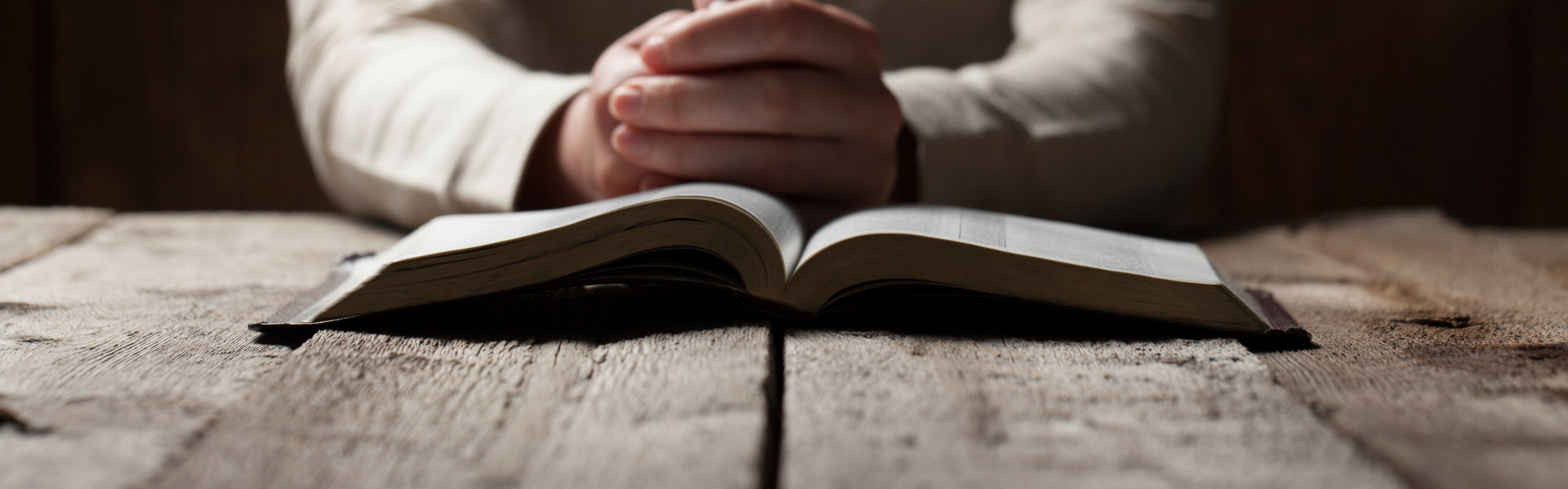 a person praying