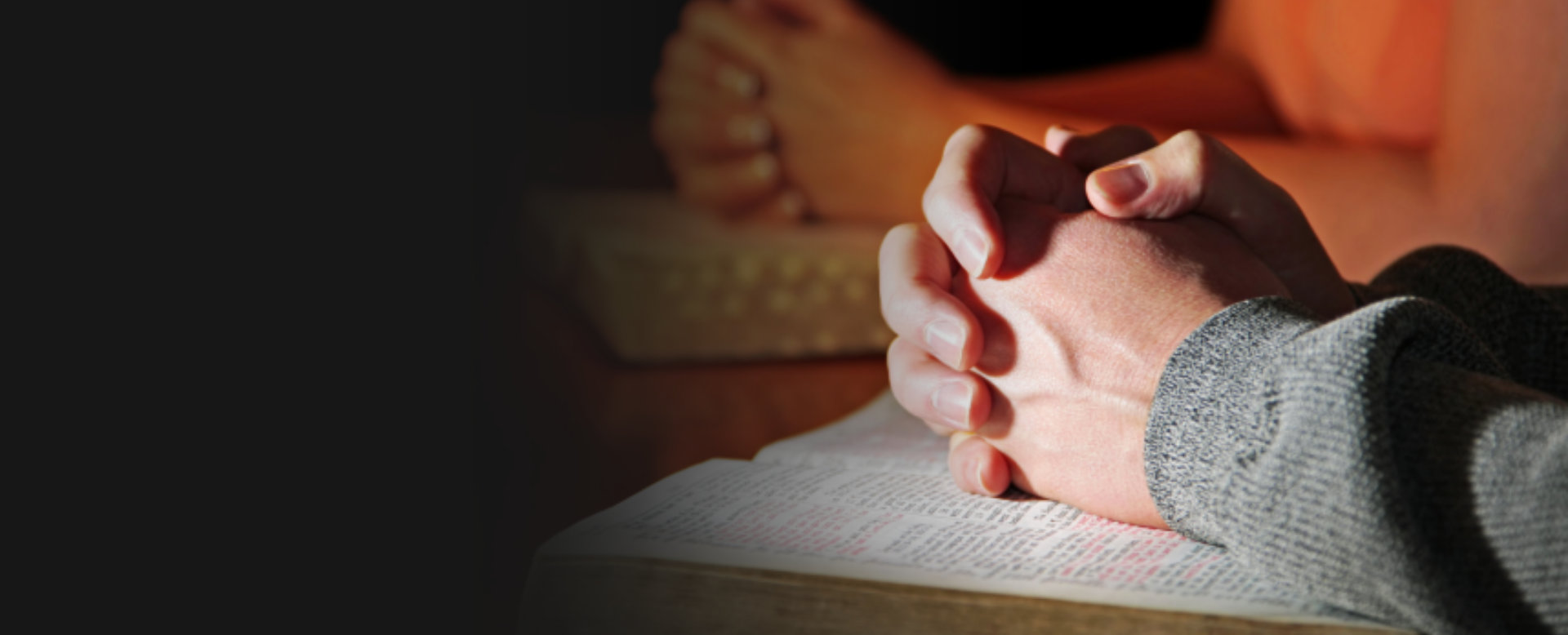 person praying
